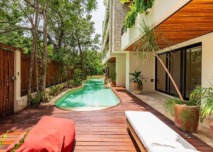 •| Boutique Swim Up En P/4 • Naaj Tun• Apartamento Tulum