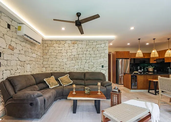 •| Boutique Swim Up En P/4 • Naaj Tun• Apartamento *
