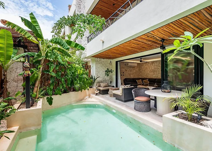 • Naaj Tun • | Boutique Swim Up En P/4 Appartement *